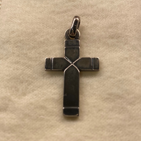 James Avery silver cross charm - Picture 1 of 4